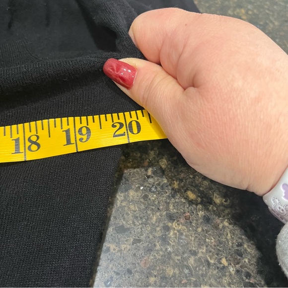 Bogari Black V-Neck Button Front & Sleeve Women's Cardigan Sweater Shirt Top - Picture 7 of 10